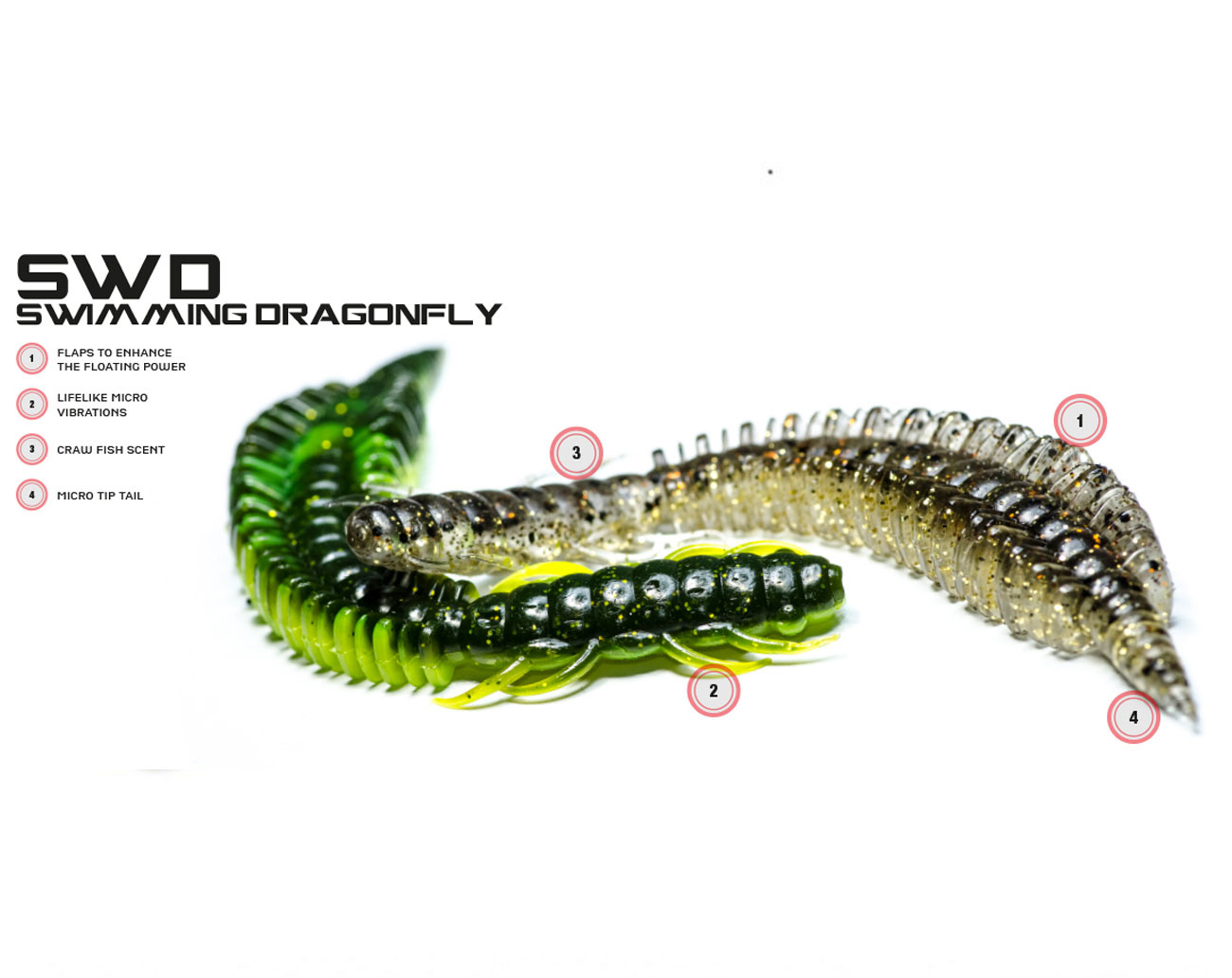 Molix Swimming Dragonfly